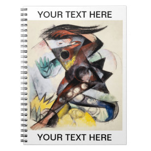 Cuaderno Portátil de fotos personalizado Franz Marc Caliban