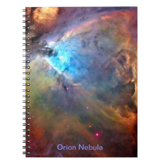 Cuaderno Portátil de Galaxia Orion Nebula Space (Frente)
