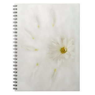 Cuaderno Portátil de gasa blanca