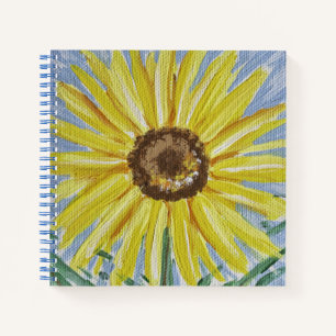Cuaderno Portátil de girasol