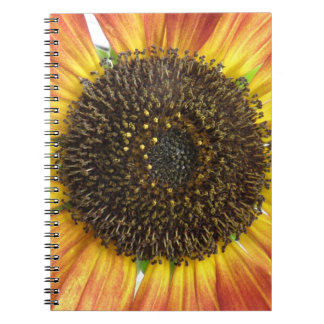 Cuaderno Portátil de girasol naranja