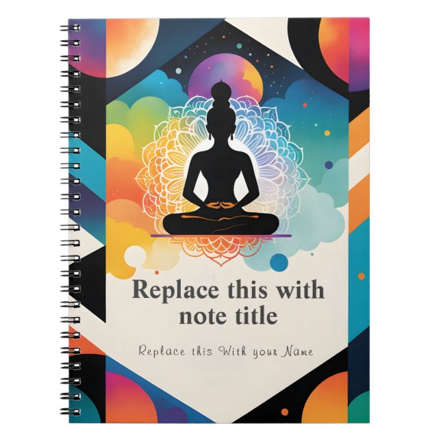 Cuaderno Portátil de gratitud personalizado (Frente)