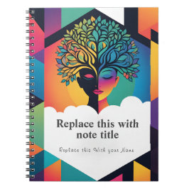 Cuaderno Portátil de gratitud personalizado