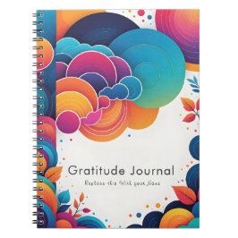 Cuaderno Portátil de gratitud personalizado