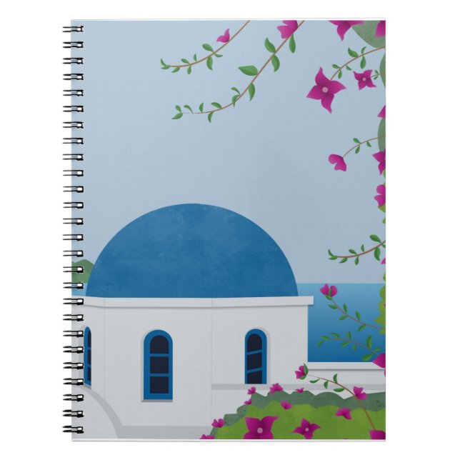 Cuaderno Portátil de Grecia (Frente)
