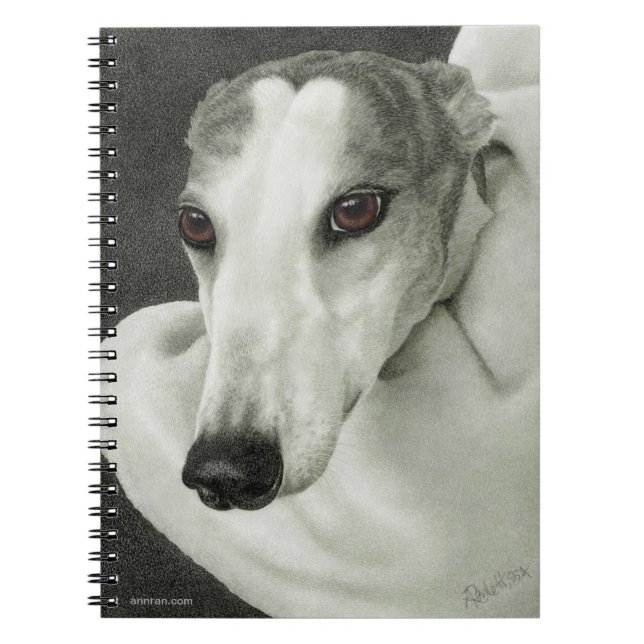 Cuaderno Portátil de Greyhound - "Seguridad" (Frente)