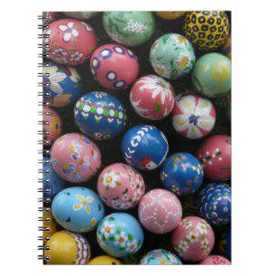 Cuaderno Portátil de Huevo de Pascua Pintado a Mano