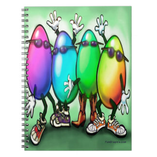 Cuaderno Portátil de Huevos de Pascua