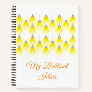 Cuaderno Portátil de ideas brillantes