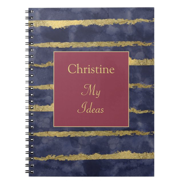 Cuaderno Portátil de ideas personalizadas (Frente)