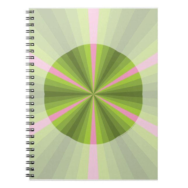 Cuaderno Portátil de iluminación de primavera (Frente)