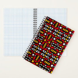 Cuaderno Portátil de impresión africano