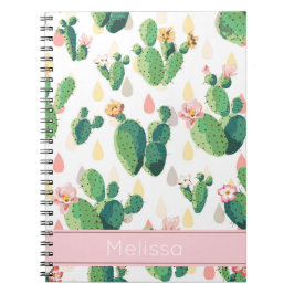 Cuaderno Portátil de impresión Cactus personalizado