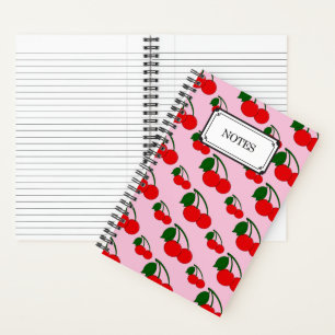 Cuaderno Portátil de impresión de cerezo