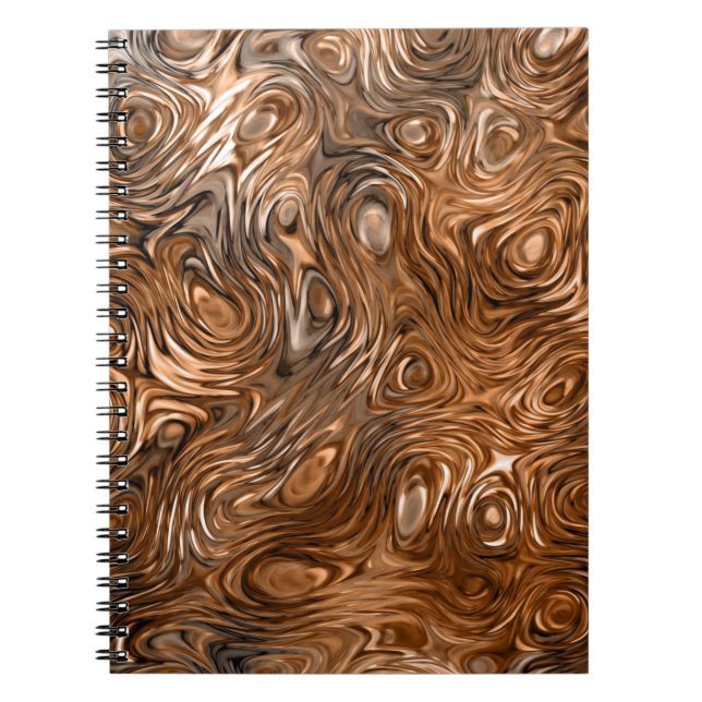 Cuaderno Portátil de impresión "de cobre" fundido (Frente)