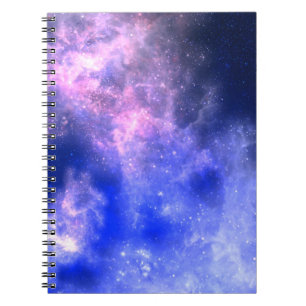 Cuaderno Portátil de impresión de galaxia espacial