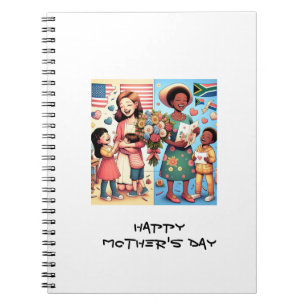 Cuaderno Portátil de impresión del Día de la Madre