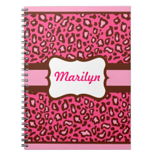 Cuaderno Portátil de impresión Leopardo personalizado