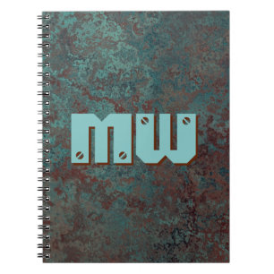 Cuaderno Portátil de impresión monográfica Corrosion "Coppe
