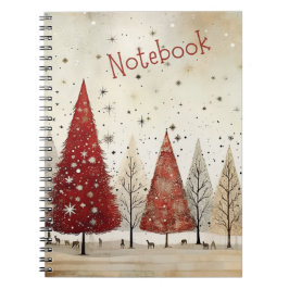 Cuaderno Portátil de invierno de bonito