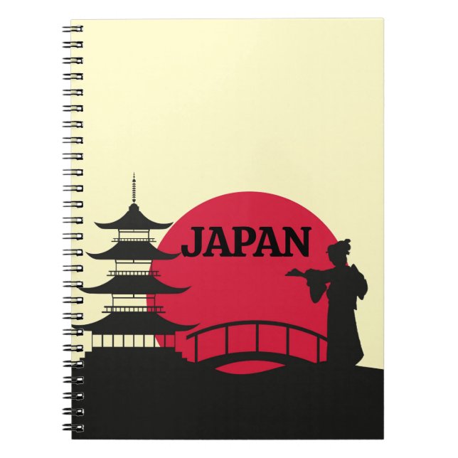 Cuaderno Portátil de Japón (Frente)