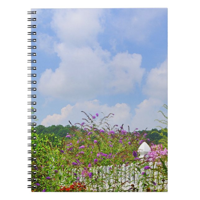 Cuaderno Portátil de jardín de verano (Frente)