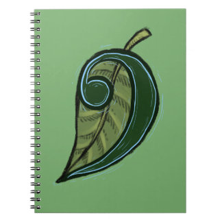 Cuaderno Portátil de la base del bosque de piano