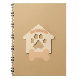 Cuaderno Portátil de la casa del perro
