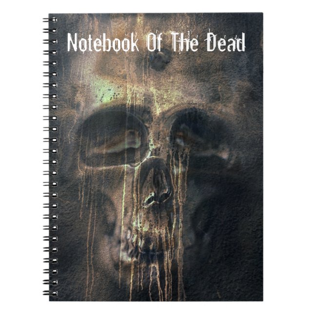 Cuaderno Portátil De La Foto Muerta (Frente)