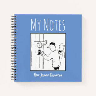 Cuaderno Portátil de la iglesia con nombre del propietario