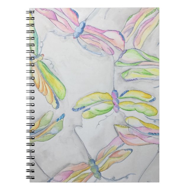 Cuaderno Portátil de libélula (Frente)
