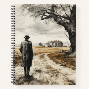 Cuaderno Portátil de línea de bala en casa