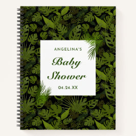 Cuaderno Portátil de lista de regalo Baby Shower de hoja tr