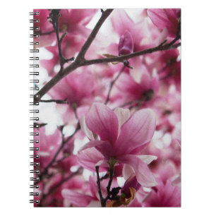 Cuaderno Portátil de magnolia japonés