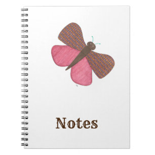 Cuaderno Portátil de mariposa de bonito-Erin Brie