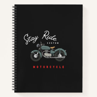Cuaderno Portátil de moto de aventura