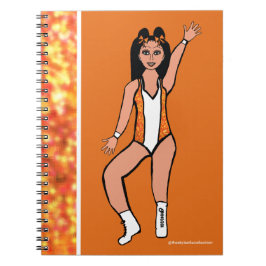 Cuaderno Portátil de Naranja de bailarina n.º 2