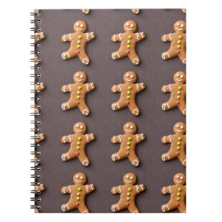 Cuaderno Portátil de Navidades de hombre de pan de jengibre