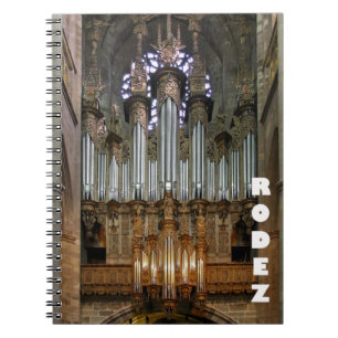 Cuaderno Portátil de órgano de la catedral de Rodez