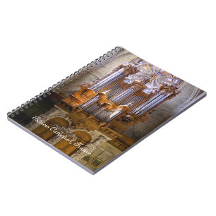 Cuaderno Portátil de órganos de la catedral de Francia