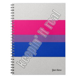 Cuaderno Portátil de orgullo bisexual