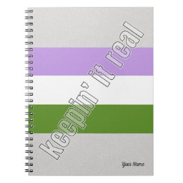 Cuaderno Portátil de Orgullo de Género