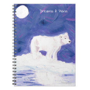 Cuaderno Portátil de oso polar