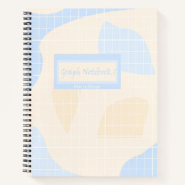 Cuaderno Portátil de papel gráfico Pastel Graph