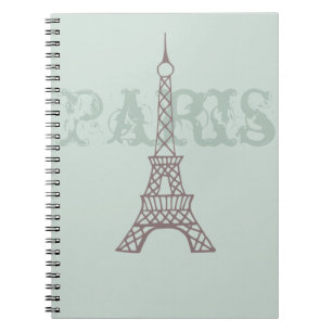 Cuaderno Portátil de París de época