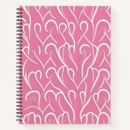 Cuaderno Portátil de patrón cardíaco