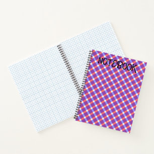 Cuaderno Portátil de patrón controlado Elegante