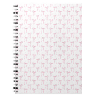 Cuaderno Portátil de patrón de arcos rosados