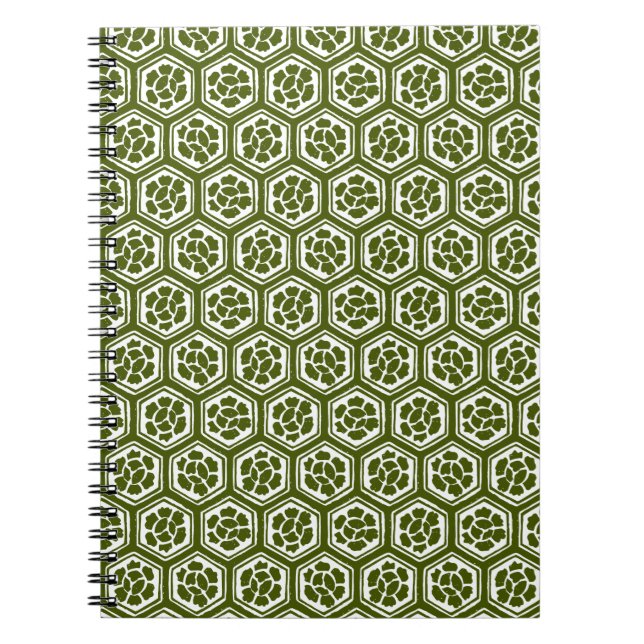 Cuaderno Portátil de patrón de disfraces de Kabuki (Frente)