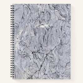 Cuaderno Portátil de patrón espiral de piedra de granito
